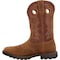 Rocky Waterproof Western Boot, 11 M, Leather, 11 in H, Brown RKW0380 - alternate 2